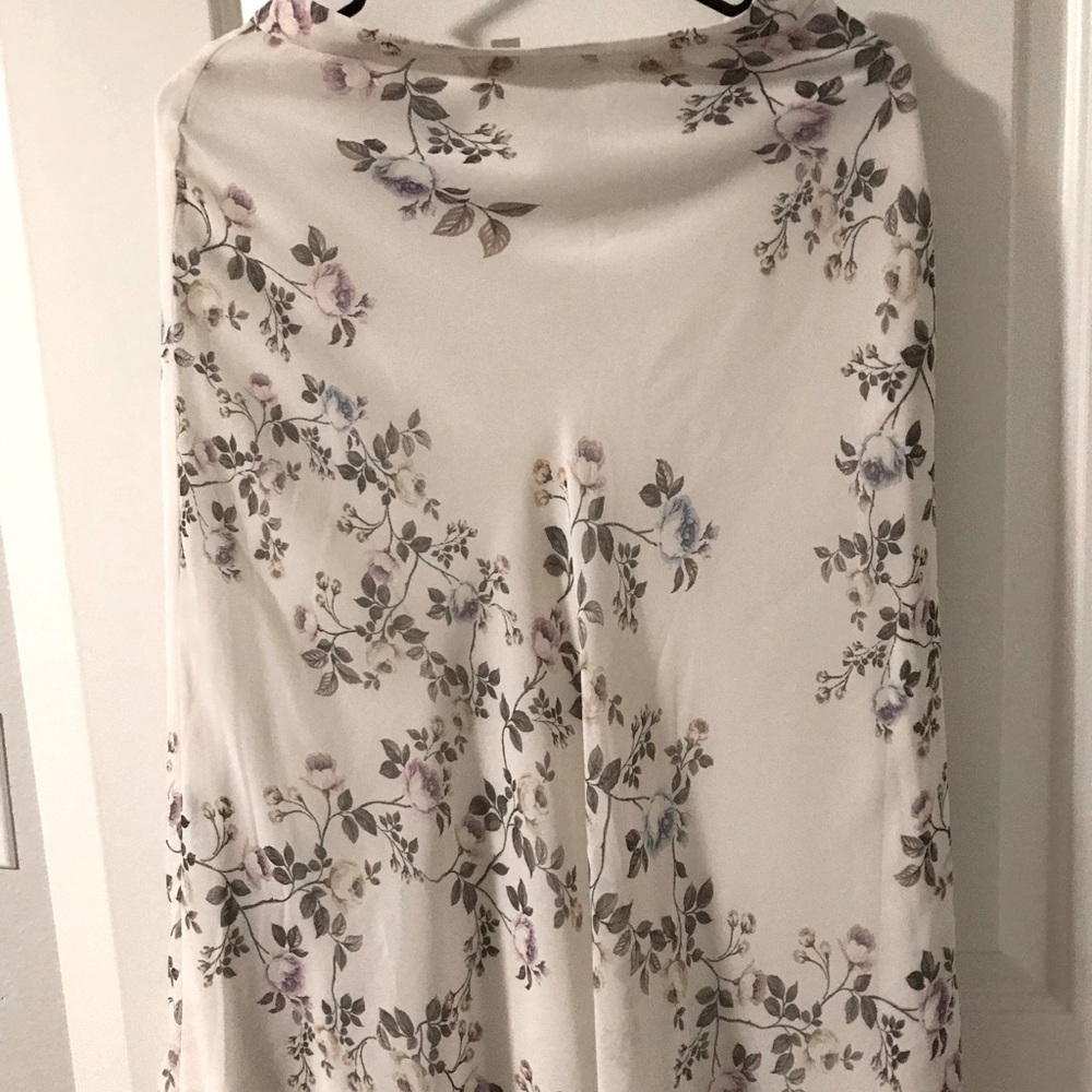 ❤️ Cute floral midi skirt 💝
